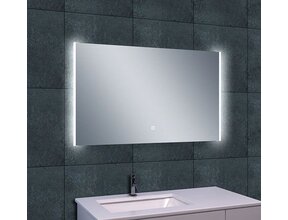 Wiesbaden Badkamerspiegel Duo 100x60cm - Dimbaar Led met Spiegelverwarming - 38.4102