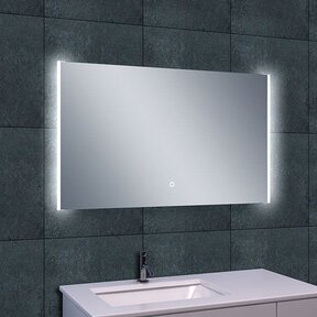 Wiesbaden Badkamerspiegel Duo 100x60cm - Dimbaar Led met Spiegelverwarming - 38.4102