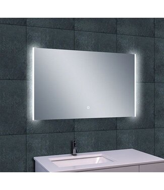 Wiesbaden Wiesbaden Badkamerspiegel Duo 100x60cm - Dimbaar Led met Spiegelverwarming - 38.4102