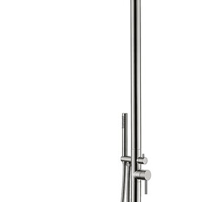 Xellanz Sole buitendouche RVS -304 met handdouche en regendouche 25cm - 24.6010