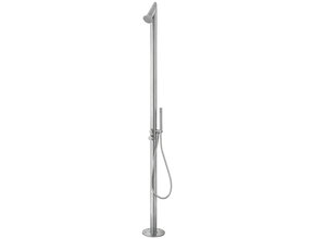 Wiesbaden Sunset buitendouche RVS -316 met handdouche en hoofddouche -  24.7000