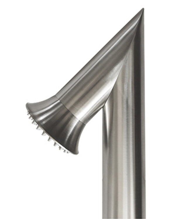 Wiesbaden Wiesbaden Sunset buitendouche RVS -316 met handdouche en hoofddouche -  24.7000