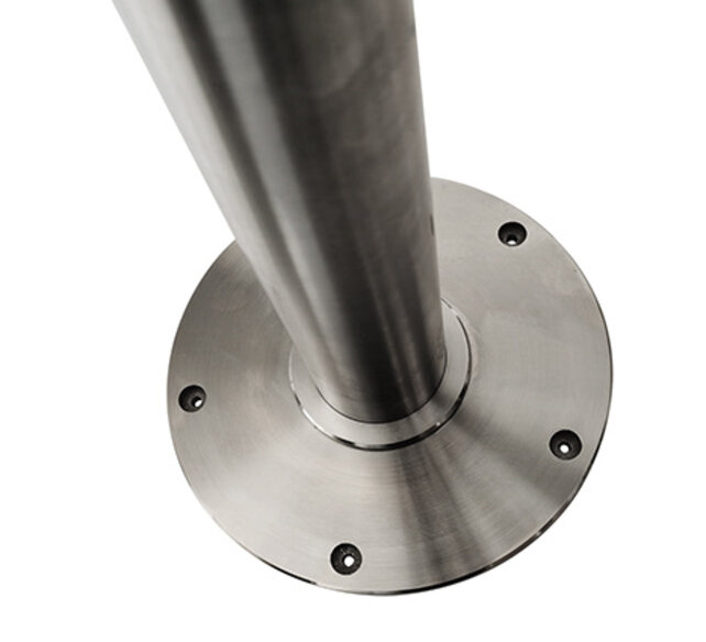 Wiesbaden Sunset buitendouche RVS -316 met handdouche en hoofddouche -  24.7000