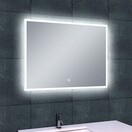 Wiesbaden Badkamerspiegel Quatro 80x60cm - Dimbaar Led met Spiegelverwarming - 38.4111
