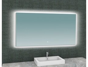 Wiesbaden Badkamerspiegel Soul 140x80cm - Dimbaar Led met Spiegelverwarming - 38.4187