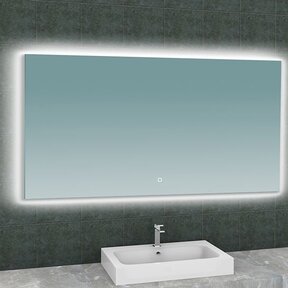 Wiesbaden Badkamerspiegel Soul 140x80cm - Dimbaar Led met Spiegelverwarming - 38.4187