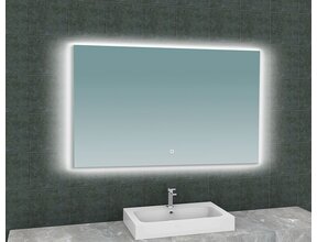 Wiesbaden Badkamerspiegel Soul 120x80cm - Dimbaar Led met Spiegelverwarming - 38.4186