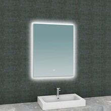 Wiesbaden Badkamerspiegel Soul 60x80cm - Dimbaar Led met Spiegelverwarming - 38.4183