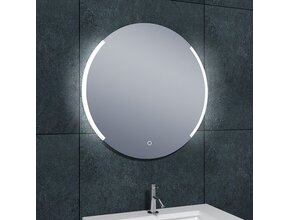 Wiesbaden Ronde Badkamerspiegel Round 80 - Dimbaar Led met Spiegelverwarming - 38.3796