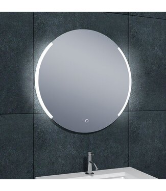 Wiesbaden Wiesbaden Ronde Badkamerspiegel Round 80 - Dimbaar Led met Spiegelverwarming - 38.3796