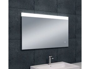 Wiesbaden Badkamerspiegel Single 100x60cm - Dimbaar Led met Spiegelverwarming - 38.3786