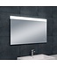 Wiesbaden Badkamerspiegel Single 100x60cm - Dimbaar Led met Spiegelverwarming - 38.3786