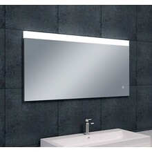 Wiesbaden Badkamerspiegel Single 120x60cm - Dimbaar Led met Spiegelverwarming - 38.3787