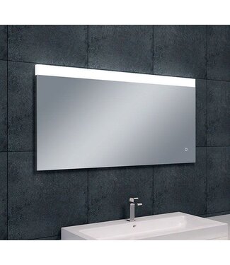 Wiesbaden Wiesbaden Badkamerspiegel Single 120x60cm - Dimbaar Led met Spiegelverwarming - 38.3787