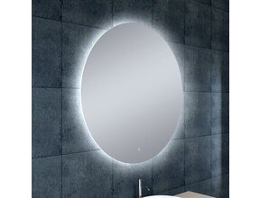 Wiesbaden Ronde Badkamerspiegel Soul 100cm - Dimbaar Led met Spiegelverwarming - 38.4182