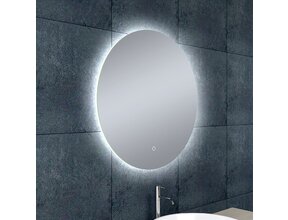 Wiesbaden Ronde Badkamerspiegel Soul 60cm - Dimbaar Led met Spiegelverwarming - 38.4180