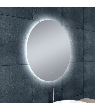 Wiesbaden Wiesbaden Ronde Badkamerspiegel Soul 60cm - Dimbaar Led met Spiegelverwarming - 38.4180