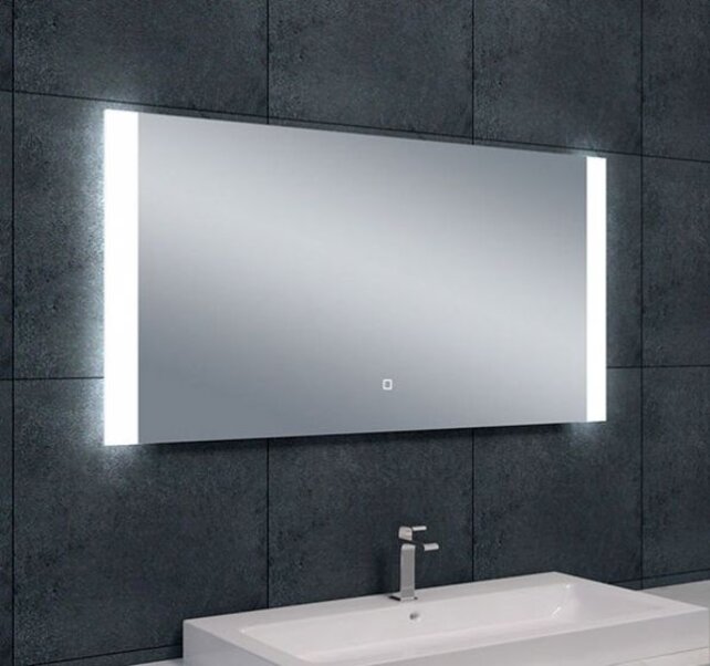 Wiesbaden Badkamerspiegel Sunny 120x60cm - Dimbaar Led met Spiegelverwarming - 38.3792