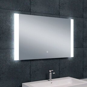 Wiesbaden Badkamerspiegel Sunny 100x60cm - Dimbaar Led met Spiegelverwarming - 38.3791