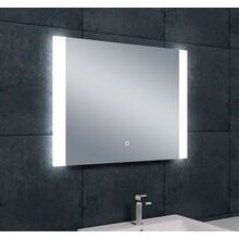 Wiesbaden Badkamerspiegel Sunny 80x60cm - Dimbaar Led met Spiegelverwarming - 38.3790