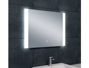 Wiesbaden Badkamerspiegel Sunny 80x60cm - Dimbaar Led met Spiegelverwarming - 38.3790