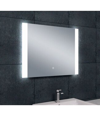Wiesbaden Wiesbaden Badkamerspiegel Sunny 80x60cm - Dimbaar Led met Spiegelverwarming - 38.3790