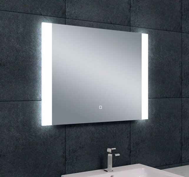 Wiesbaden Badkamerspiegel Sunny 80x60cm - Dimbaar Led met Spiegelverwarming - 38.3790