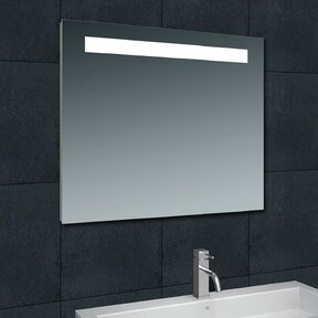 Badkamerspiegel Tigris 80x80cm met front ledverlichting - 38.3761