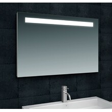 Badkamerspiegel Tigris 100x80cm met front ledverlichting - 38.3762
