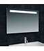 Badkamerspiegel Tigris 100x80cm met front ledverlichting - 38.3762