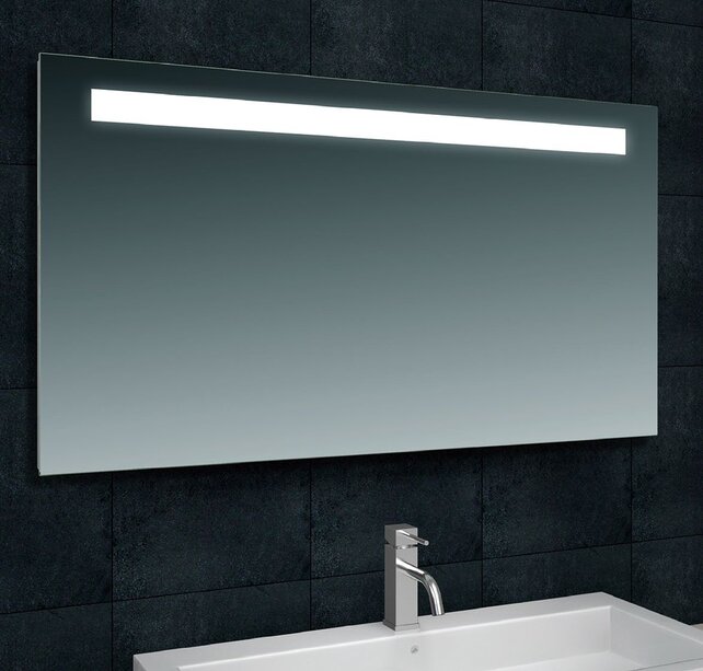 Badkamerspiegel Tigris 120x80cm met front ledverlichting - 38.3763
