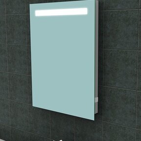 Badkamerspiegel Tigris met stopcontact 60x80cm front ledverlichting - 38.3840