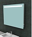 Wiesbaden Badkamerspiegel Tigris met stopcontact 80x80cm front ledverlichting - 38.3841
