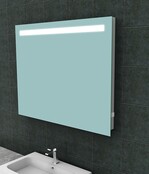 Badkamerspiegel Tigris met stopcontact 100x80cm front ledverlichting - 38.3842