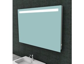Badkamerspiegel Tigris met stopcontact 120x80cm front ledverlichting - 38.3843