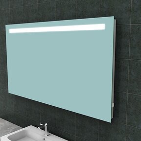 Badkamerspiegel Tigris met stopcontact 140x80cm front ledverlichting - 38.3844