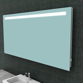 Badkamerspiegel Tigris met stopcontact 160x80cm front ledverlichting - 38.3845