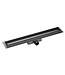 Wiesbaden Douchegoot met tegelrooster 80cm Gunmetal - 33.4257