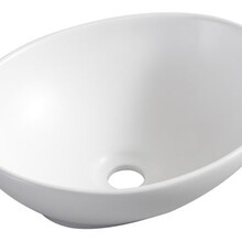 Wiesbaden Waskom Ovaal Barco Mat Wit keramiek 40x33x14cm - 32.1411