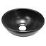 Wiesbaden Wiesbaden Waskom Rond Consilio Mat Zwart keramiek 20x9cm - 32.3576