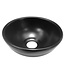 Wiesbaden Waskom Rond Consilio Mat Zwart keramiek 20x9cm - 32.3576