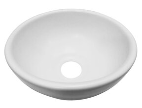 Wiesbaden Waskom Rond Consilio Mat Wit keramiek 20x9cm - 32.3577