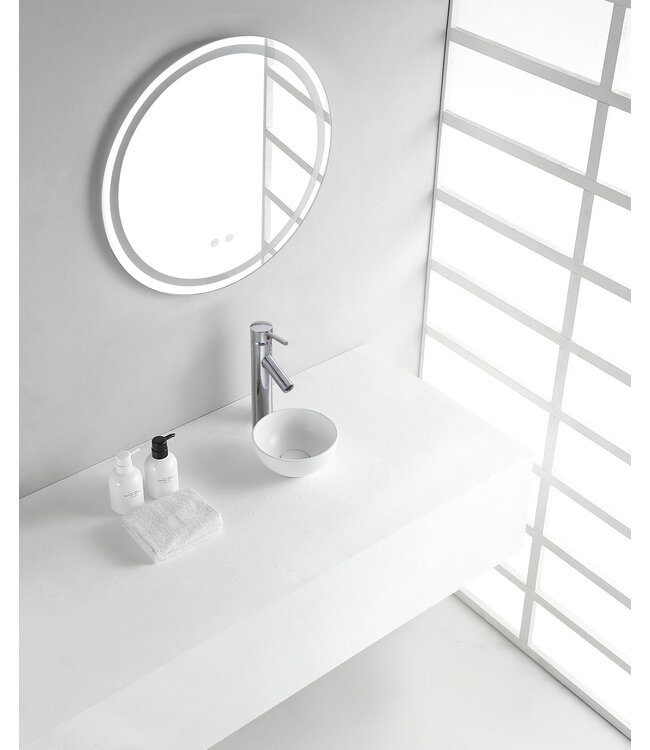 Wiesbaden Waskom Rond Consilio Mat Wit keramiek 20x9cm - 32.3577