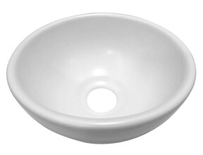 Wiesbaden Waskom Rond Consilio Wit keramiek 20x9cm - 32.3575