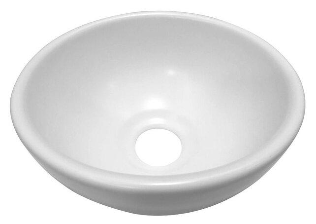 Wiesbaden Waskom Rond Consilio Wit keramiek 20x9cm - 32.3575 Wiesbaden Waskom Rond Consilio Wit keramiek 20x9cm - 32.3575