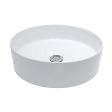 Wiesbaden Waskom Rond Link Mat Wit keramiek 40x12 cm - 32.3322