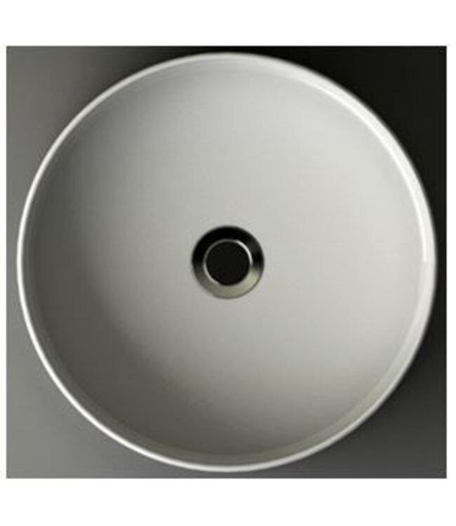 Wiesbaden Waskom Rond Link Wit keramiek 40x12 cm - 32.3422