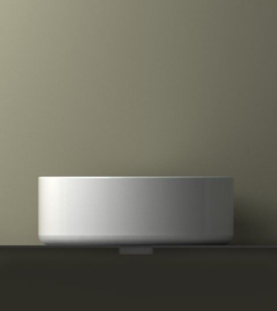 Wiesbaden Waskom Rond Link Wit keramiek 40x12 cm - 32.3422 Wiesbaden Waskom Rond Link Wit keramiek 40x12 cm - 32.3422