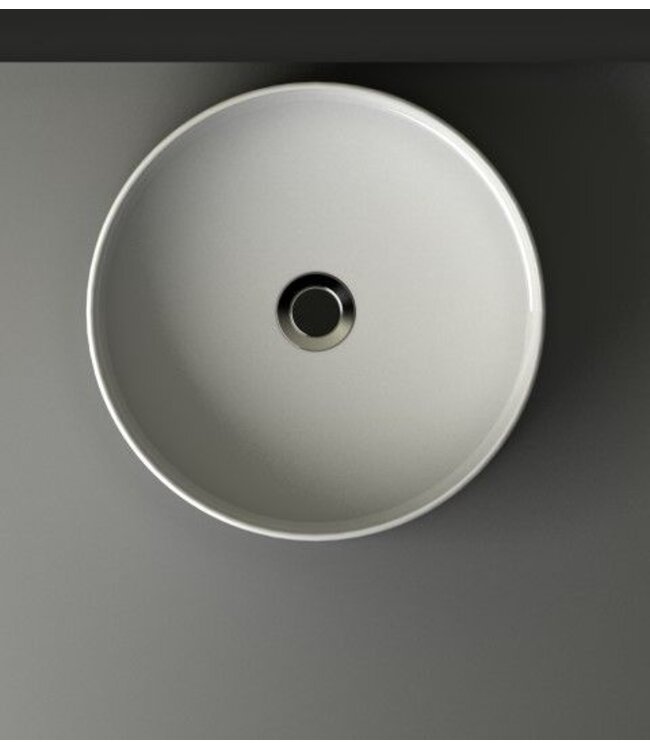 Wiesbaden Waskom Rond Link Wit keramiek 40x12 cm - 32.3422