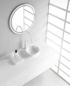 Wiesbaden Waskom Rond Kimo Wit keramiek 28x10 cm - 32.3413